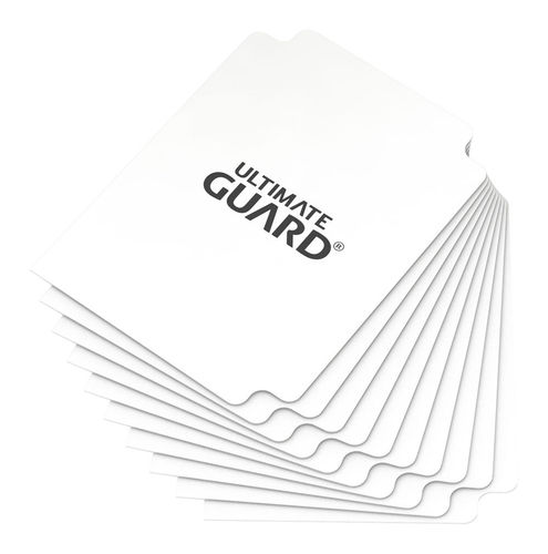Ultimate Guard - 10 Tarjetas Separadoras - Blanco