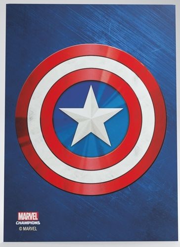 Gamegenic - 50 Fundas Marvel - Captain America