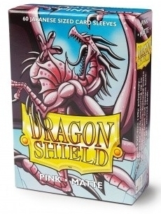 60 Fundas Dragon Shield YGO Matte Pink
