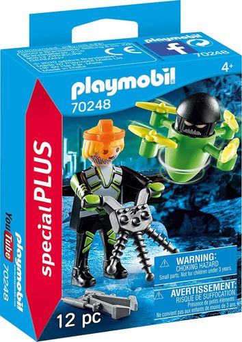 Playmobil 70248 - Special Plus - Agente con Dron