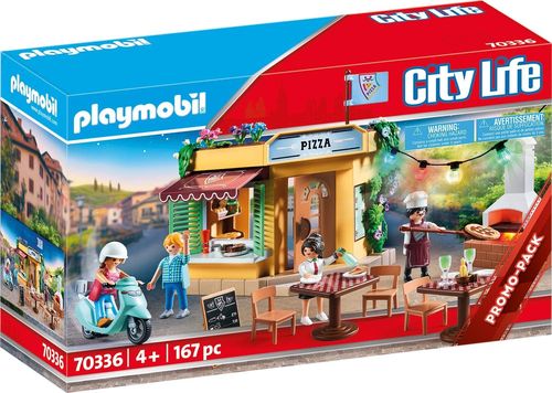 Playmobil 70336 - City Life - Pizzería