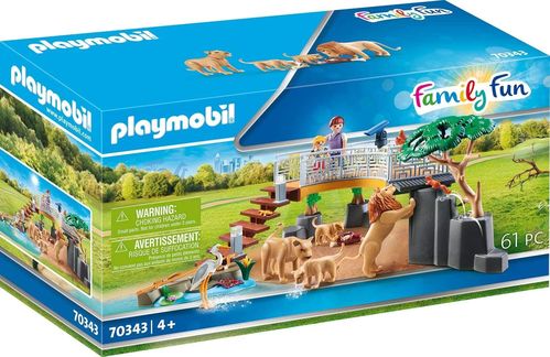 Playmobil 70343 - Family Fun - Recinto Exterior de Leones