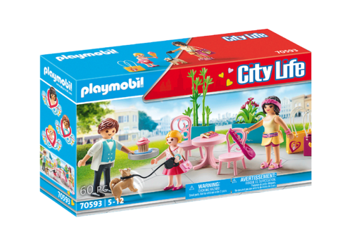 Playmobil 70593 - City Life - Cafetería