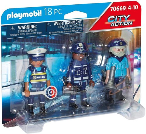 Playmobil 70669 - Set Figuras Policía
