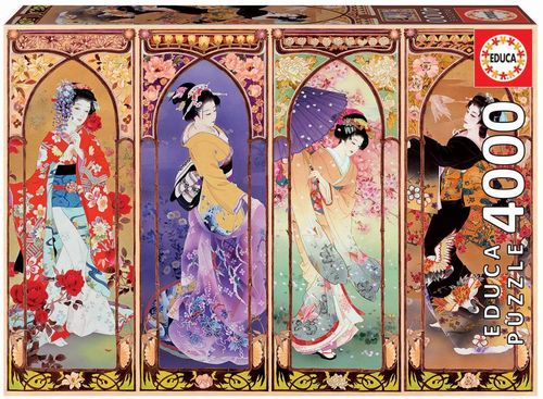 Educa - Puzzle 4.000 Piezas: Collage Japonés