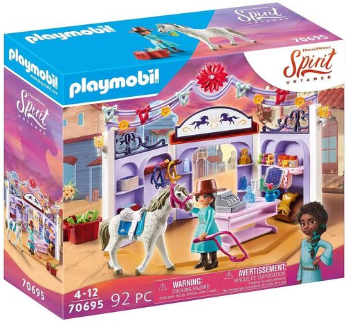 Playmobil 70695 - Miradero Tienda Hípica