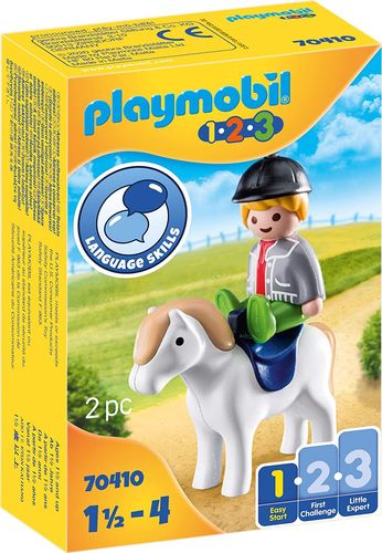 Playmobil 70410 - Niño con Poni