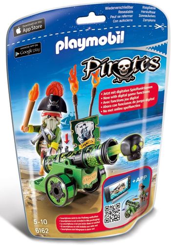 Playmobil 6162 - Cañón Interactivo con Capitán Pirata