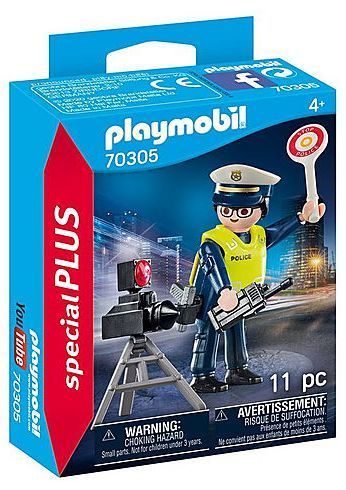 Playmobil 70305 - Special Plus - Policía con Radar
