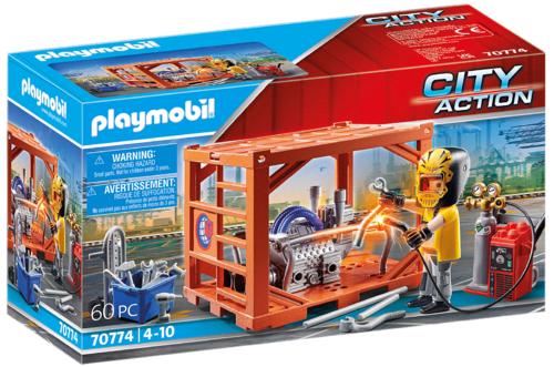 Playmobil 70774 - City Action - Fabricante de Contenedores