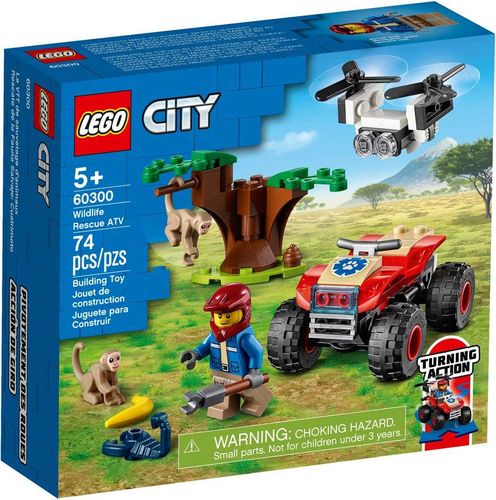 LEGO 60300 - City - Rescate De La Fauna Salvaje: Quad