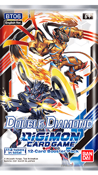 Digimon - Sobre de Double Diamond BT06 - Ingles