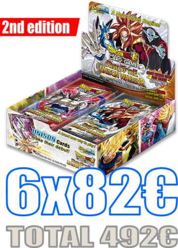 Dragon Ball Super - 6 Booster Box - BT10 2nd Edition