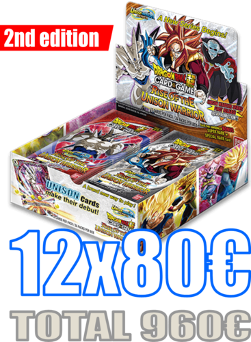 Dragon Ball Super - 12 Booster Box - BT10 2nd Edition