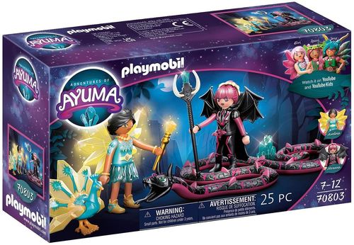 Playmobil 70803 - AYUMA - Crystal Fairy y Bat Fairy