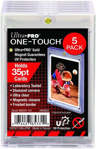 Ultra Pro 85331-UV - 35PT One-Touch Magnetic Holder (5 PACK)