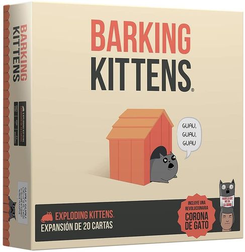 Exploding Kittens - Barking Kittens 3ª expansión