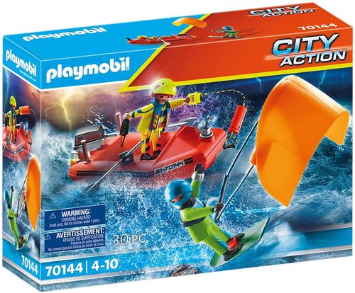 Playmobil 70144 - City Action - Rescate Marítimo: Rescate de Kitesurfer