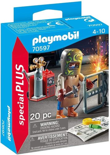 Playmobil 70597 - Special Plus - Soldador con equipo