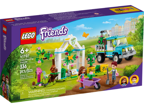 LEGO 41707 - FRIENDS - Vehículo de Plantación de Árboles