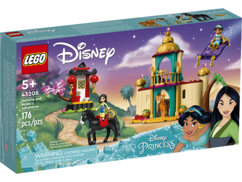 LEGO 43208 - Disney Princess - Aventura de Jasmine y Mulán