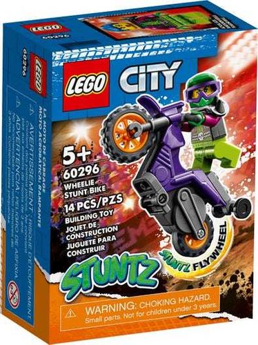 LEGO 60296 - CITY - Moto Acrobática: Rampante