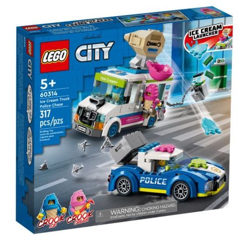 LEGO 60314 - CITY - Persecución Policial del Camión de los Helados