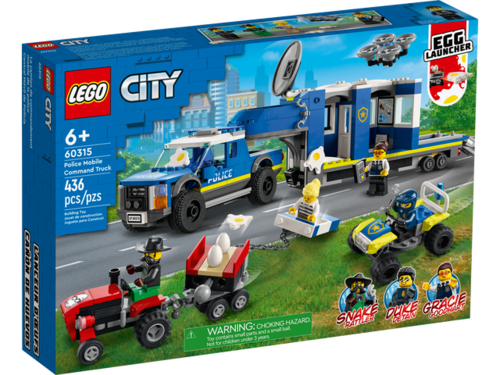 LEGO 60315 - CITY - Central Móvil de Policía