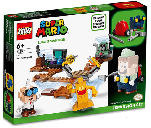 LEGO 71397 - Super Mario - Set de Expansión: Laboratorio y Succionaentes de Luigi’s Mansion™