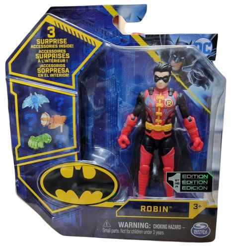 Spin Master - Batman - Robin (figura 10cm)
