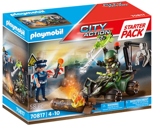 Playmobil 70817 - City Action - Starter Pack Policía: Entrenamiento