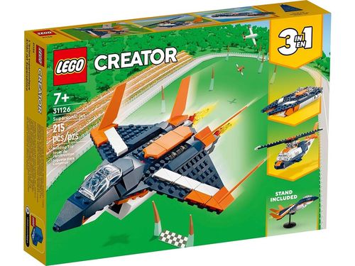 Lego 31126 - 3 en 1 Creator - Reactor Supersónico