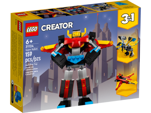 Lego 31124 - 3 en 1 Creator - Robot Invencible