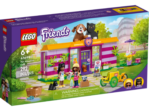 Lego 41699 - Friends - Cafetería de Adopción de Mascotas
