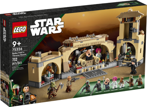 Lego 75326 - Star Wars - Sala del Trono de Boba Fett