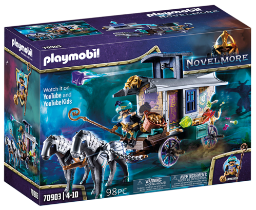 Playmobil 70903 - Novelmore - Violet Vale - Carruaje de Mercaderes