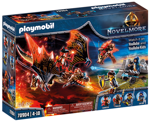 Playmobil 70904 - Novelmore - Novelmore Ataque del Dragón
