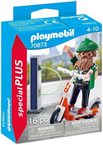 Playmobil 70873 - Special Plus - Hipster con E-scooter