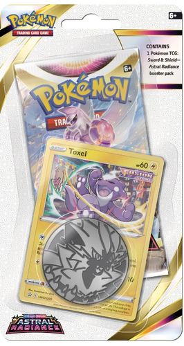 Pokémon - Sword&Shield 10 Astral Radiance - Blister Toxel - ingles