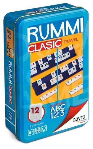 Cayro 755 - RUMMI CLASSIC TRAVEL - Caja Metálica