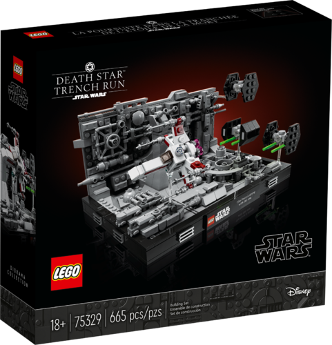 LEGO 75329 - Star Wars - Diorama: Ataque a la Estrella de la Muerte