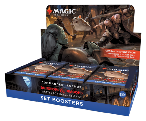 MTG - Battle For Baldur's Gate - Set Boosters Box - INGLES