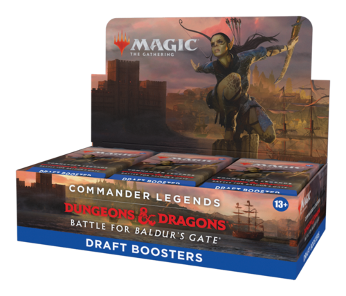 MTG - Battle For Baldur's Gate - Draft Boosters Box - INGLES