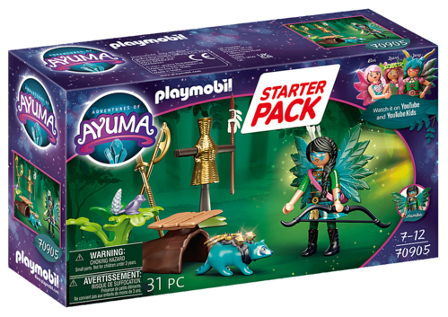 Playmobil 70905 - Ayuma - Starter Pack Knight Fairy con mapache