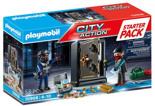 Playmobil 70908 - City Action - Starter Pack Caja Fuerte