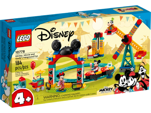 Lego 10778 - Disney - Mundo de Diversión de Mickey, Minnie y Goofy