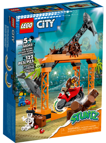 Lego 60342 - City - Desafío Acrobático: Ataque del Tiburón