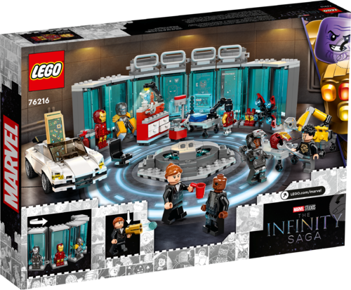Lego 76216 - Marvel - Armería de Iron Man