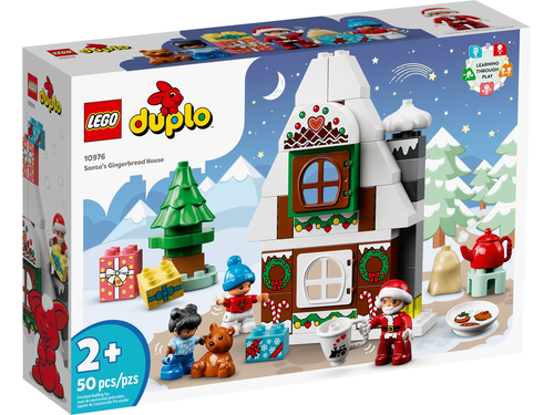 Lego 10976 - Duplo - Casa de Pan de Jengibre de Papá Noel
