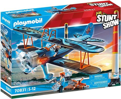Playmobil 70831 - Stuntshow - Air Stuntshow Biplano Phoenix